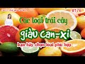 #176. CÁC LOẠI TRÁI CÂY GIÀU CAN-XI