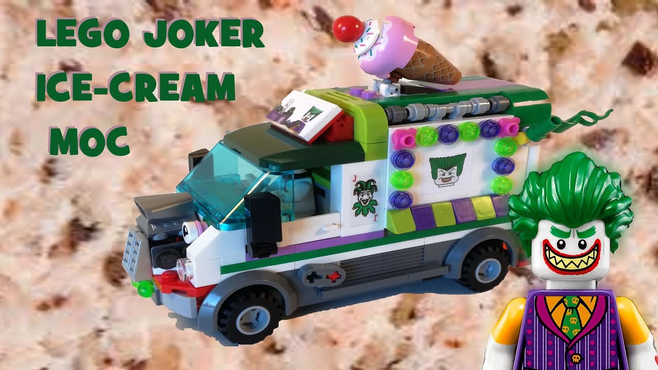 Borger overse betalingsmiddel joker ice cream truck Lego MOC!! - YouTube