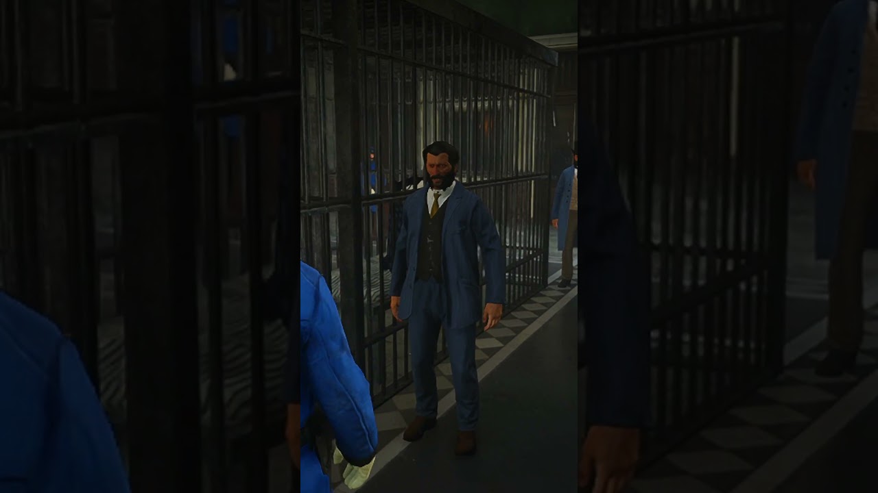 Police Officer MOD In Red Dead Redemption 2 #shorts