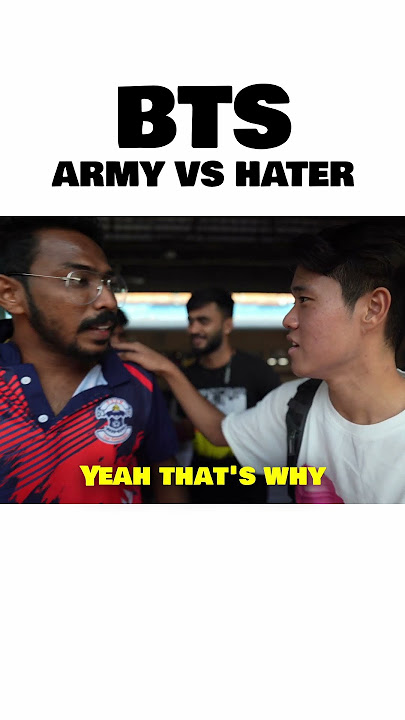 BTS Army VS Indian Hater