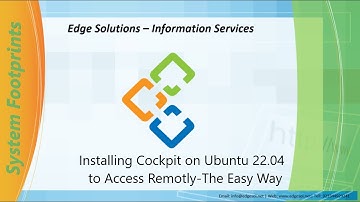 How to: Installing Cockpit on Ubuntu 22.04 & Accessing through Cockpit
