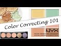 HOW TO USE THE NYX COLOR CORRECTING CONCEALER PALETTE (The BEST Color Correcting Makeup Tutorial)