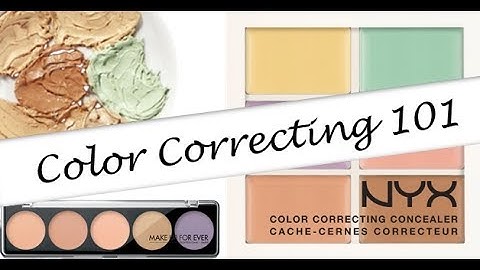 HOW TO USE THE NYX COLOR CORRECTING CONCEALER PALETTE (The BEST Color Correcting Makeup Tutorial)