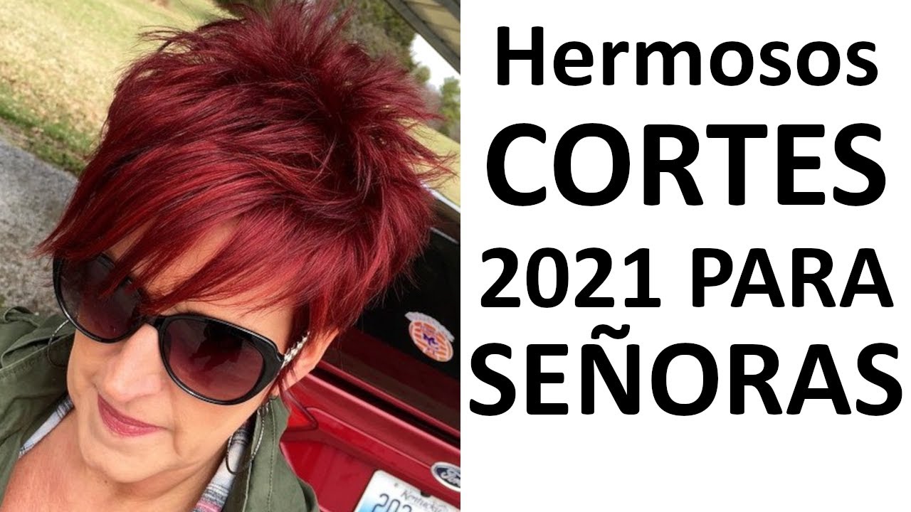 ¡Modernos CORTES De Cabello 2021 Para 40+ 50+ 60+