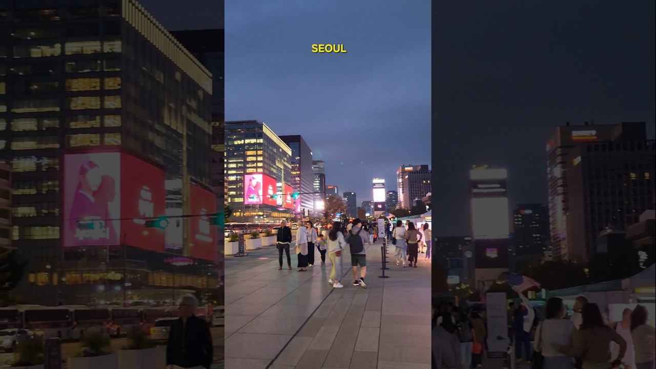 Gwanghwamun Square SEOUL Korea