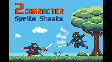 Pixel Art - Ninja (Sprite Sheets)