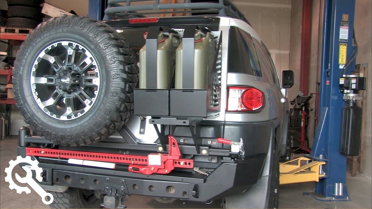 Installing Metal Tech Fj Cruiser Red Eye Bumper Youtube