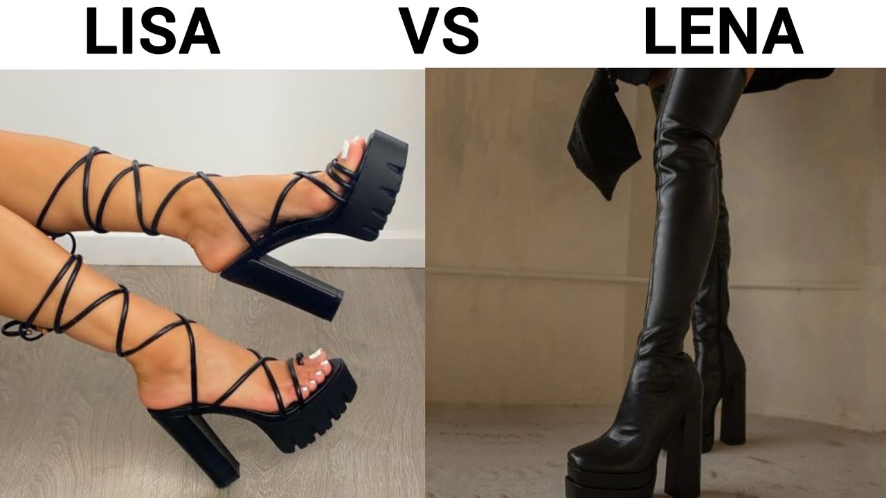 || Lisa vs Lena💌🌷|| clothes, heels, makeup etc. || Game Quiz || Fun time😜🌷||  #quiz #lisa #lena