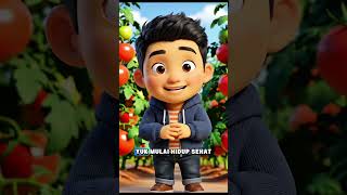 khasiat tomat #kesehatan #kesehatantubuh #shorts #fyp #viral #education #animation