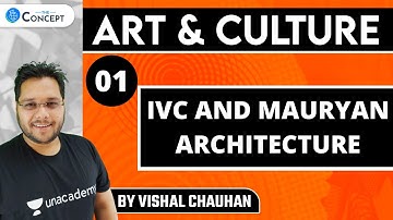 L1: IVC and Mauryan Architecture | Art & Culture | UPSC CSE | Vishal Chauhan
