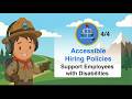 Accessible Hiring Policies | Support Employees with Disabilities