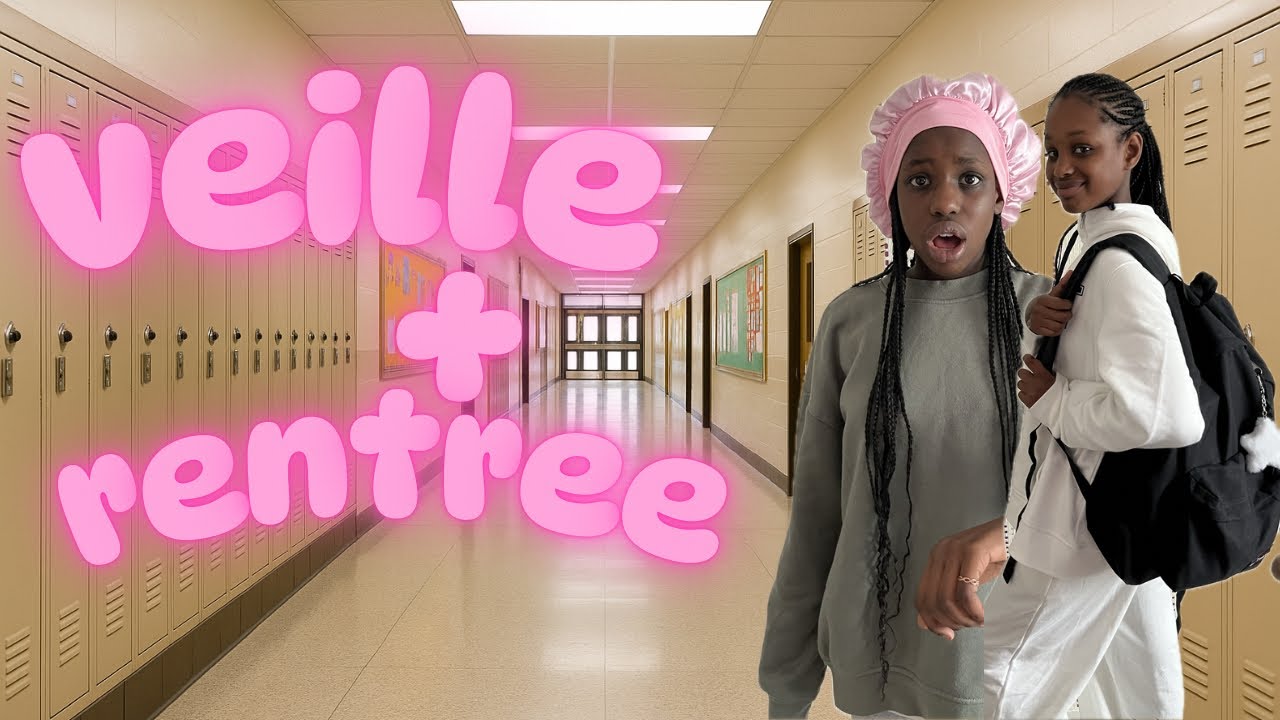 Veille +jour de la rentrée [l’ecole reprend]🥹