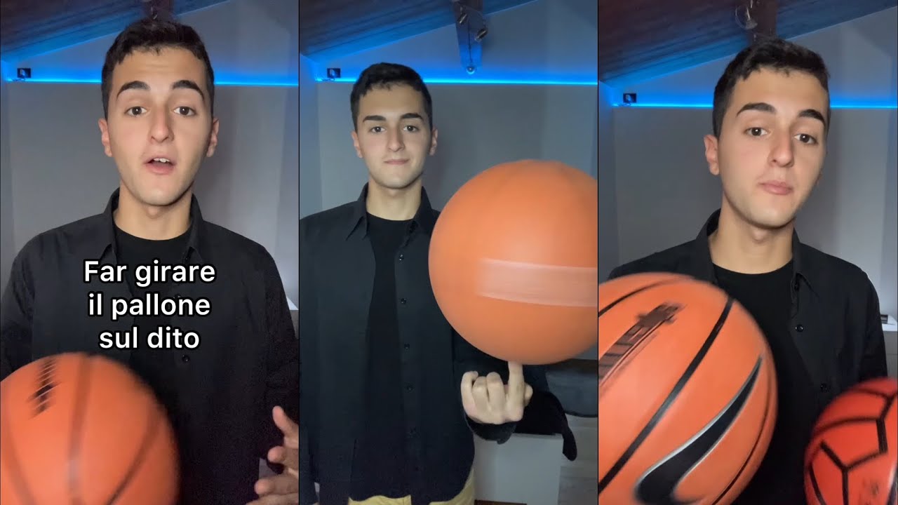 COME far GIRARE IL PALLONE sul DITO? Tutorial facile! - YouTube