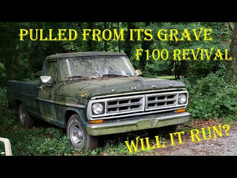 ABANDONED Ford F100 Revival - First Start In Years!