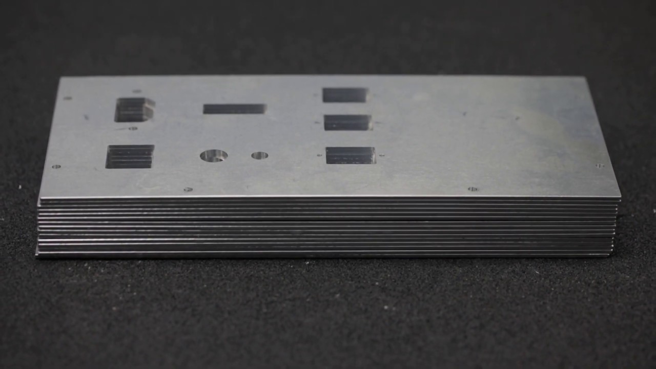Control panel manufacturing - YouTube