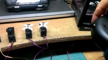 Head tracker FAT SHARK ATTITUDE V2 & Turnigy 9XR (three axes)