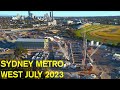 Sydney metro west featuring five dock burwood olympic park clyde parramatta the bays