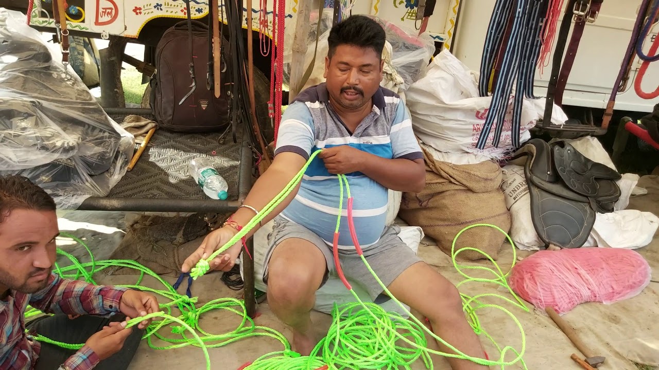 पशुओं का मोरखा बनाना सीखे मात्र 1:30 मिनट halter animals_halter