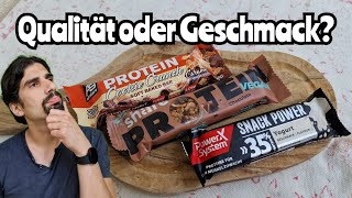 Proteinriegel von Share, Power System und allstars im Test