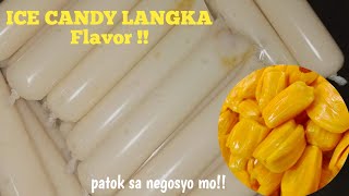 Soft and Creamy Langka Ice Candy | Pang Negosyo Idea | Lynzky ...