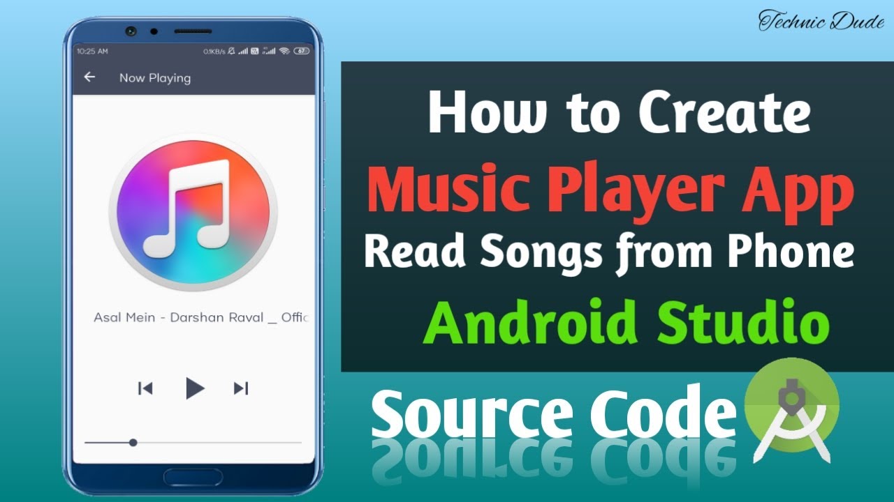 Create Music Player App in Android Studio 2022