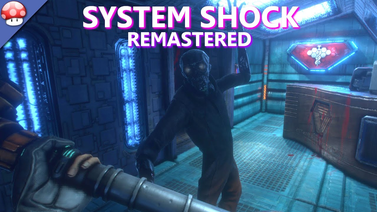 Прохождение system. Систем ШОК ремастер. Систем ШОК System Shock Remastered.