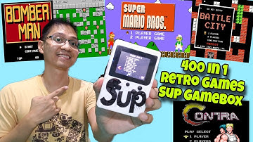 Sup Game Box Plus Portable Handheld Gaming Retro Console 400 in 1 Games