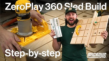 Build the Perfect ZeroPlay 360 Sled with the Grid Router Guide | Step-by-Step Tutorial