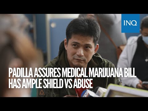 Robin Padilla assures medical marijuana bill has ample shield vs abuse