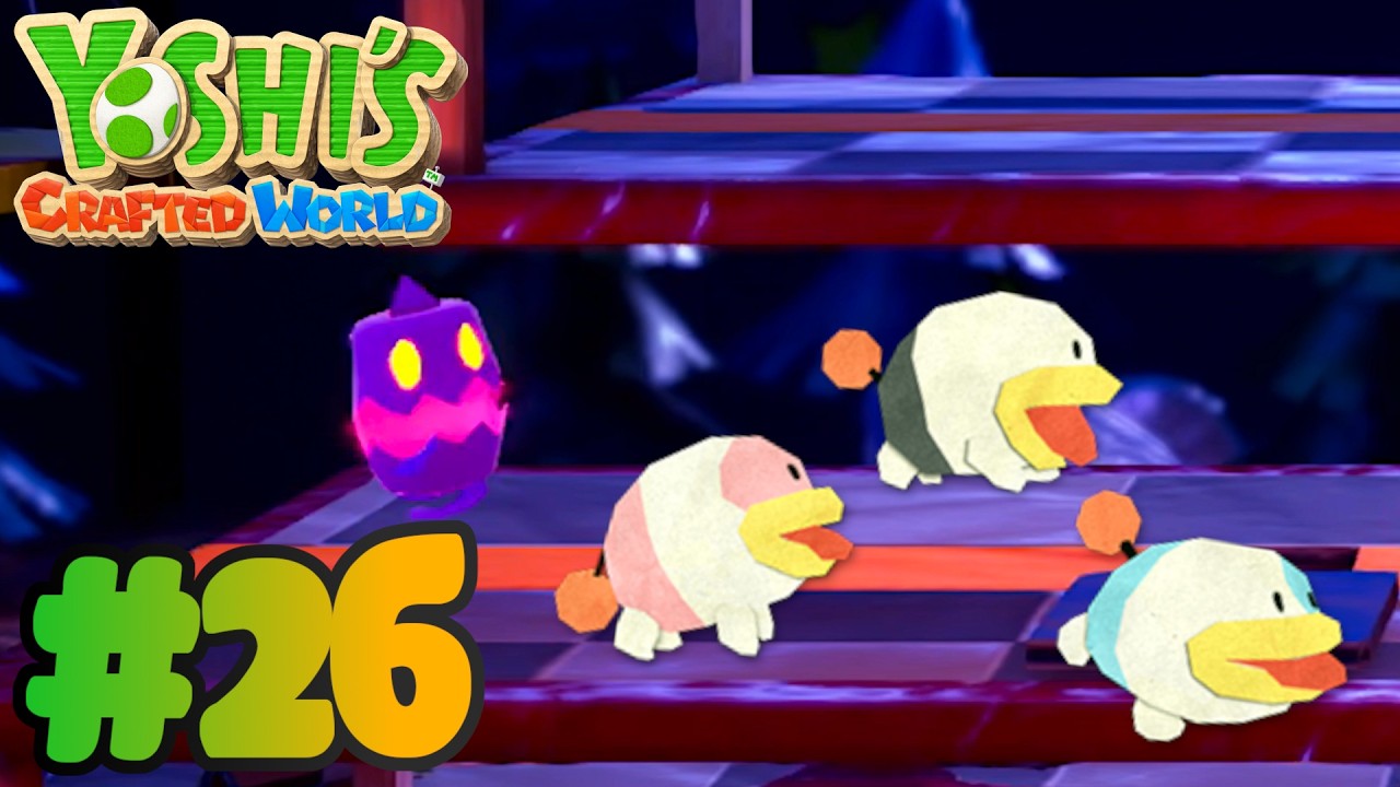 Poochy Pups in the Haunted Mansion! - Yoshi's Crafted World