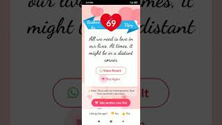 Love Tester. Real Love Test App... screenshot 3