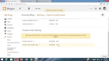 Blogger Blogspot SEO Tutorial