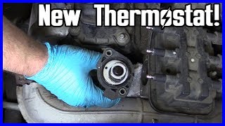 How to Replace Thermostat Dodge Caravan 3.3L V6 20012010 EASY!