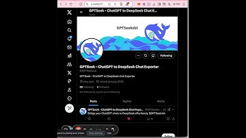 GPTSeek - ChatGPT to DeepSeek Chat Exporter