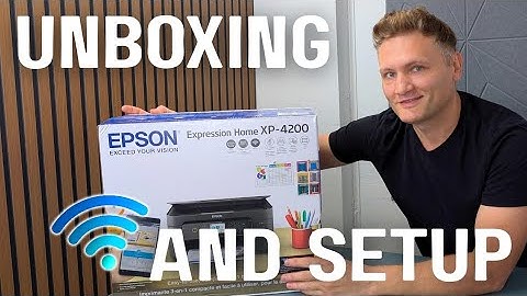 Epson XP-4200 Printer Unboxing and Setup | Easy Wireless Installation Tutorial