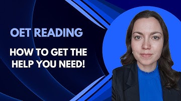 OET Reading: Tips, Tricks, Strategies & Practice (Master Class Highlights!)