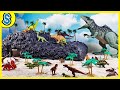 Jurassic World Dino Facility | Giganotosaurus Trex island kids Camp Cretaceous