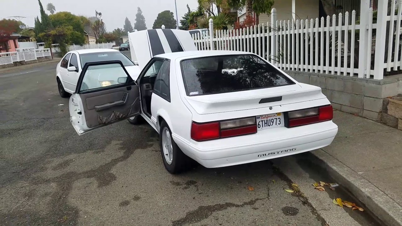 91 mustang 5.0 lx project - YouTube
