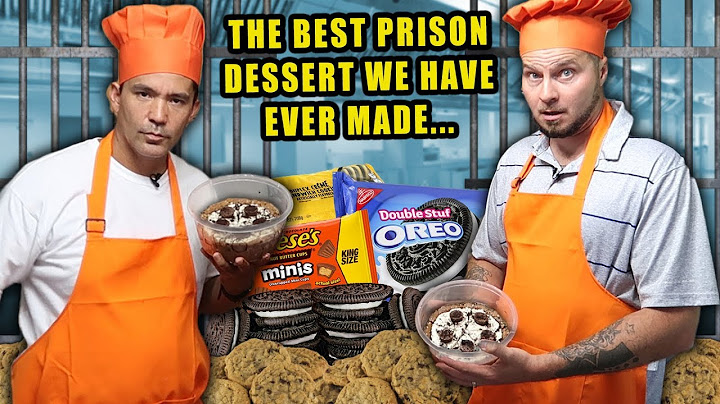 Making OREO CAKE In PRISON