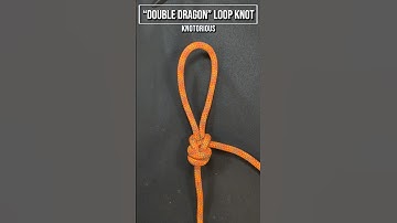 Double Dragon Loop Knot Knot (Tying Method #1) for Arborists & Tree Climbers!