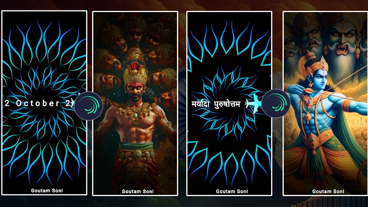 Dassehra Reels Video Editing In Alight Motion | Dassehra Status Video Editing | 