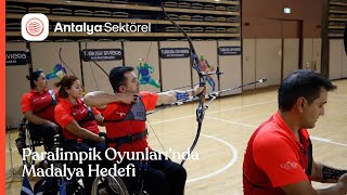 Paralimpik Oyunlarında Madalya Hedefiyle Çalışıyor