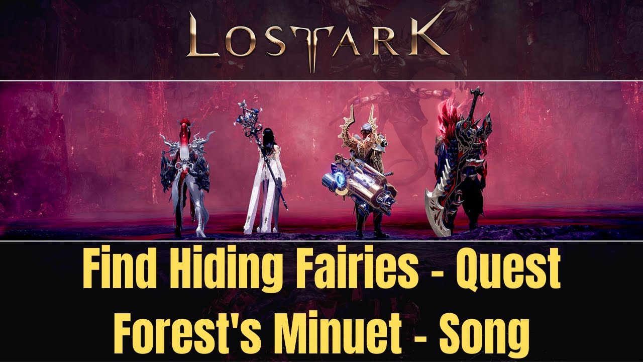 Find Hidden Fairies Guide & How To Get Forests Muniet Song | Lost Ark Lullaby Island Guide