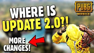 WHEN TO EXPECT UPDATE 2.0!! NEW CHANGES ANNOUNCED!! | PUBG Mobile