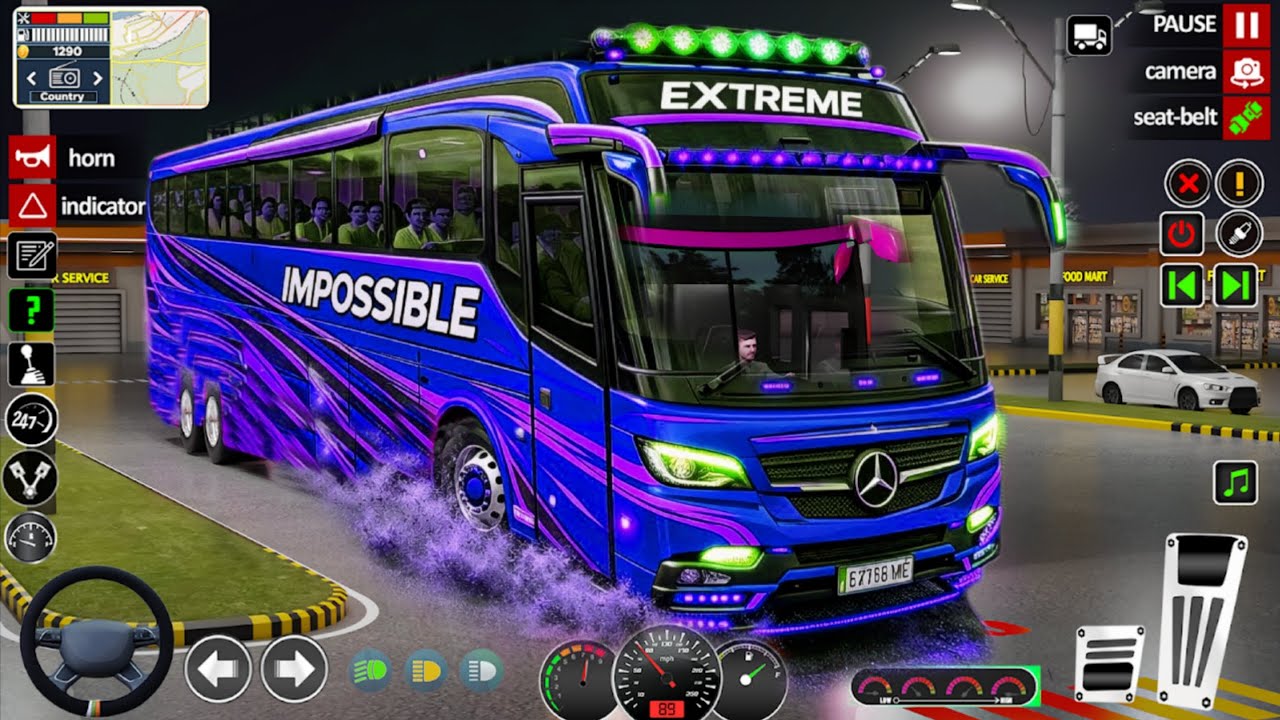 New Bus Simulator 2026 - US Real Coach Bus 3D Driving in City - Bus Game Android Gameplay
