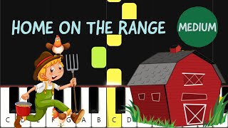 Home On The Range Piano Tutorial Medium