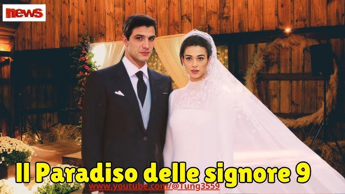Il Paradiso, anticipazioni 25 febbraio: Le prime immagini del matrimonio di  Marcello e Rosa - YouTube