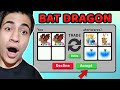 BAT DRAGON TRADE !? MEGA NEON PET VERDİ !! ( Roblox Adopt Me )