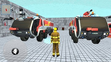 Lái Xe Cứu Hỏa Cứu Thương | Cứu Hộ Khẩn Cấp | Real Firefighter Fire Truck Rescue \ android gameplay