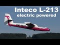 Inteco L-213, electric powered scale RC glider, Hranice 2020